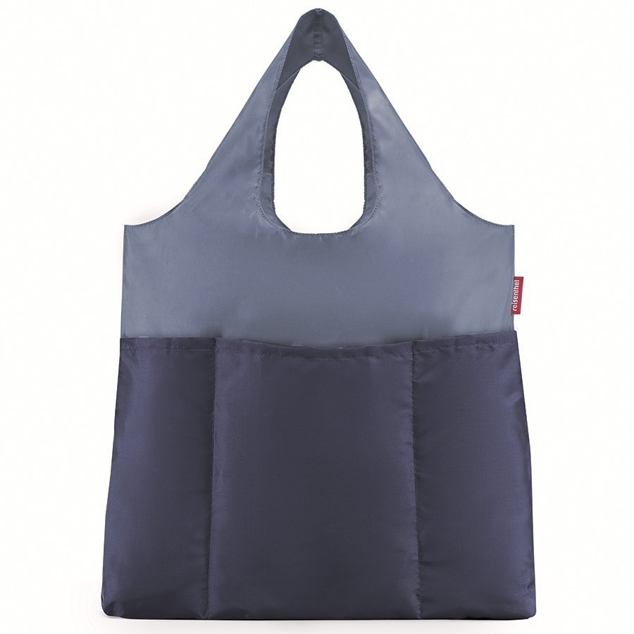 Сумка складная mini maxi shopper plus bicolor синяя (73451)