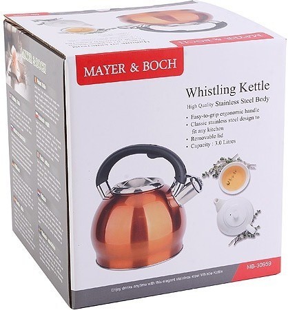 Чайник со свистком 3,0л Mayer&Boch (30959)