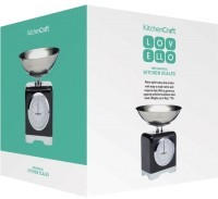 Kitchen Craft Весы кухонные механические Black LOVSCALESBLK