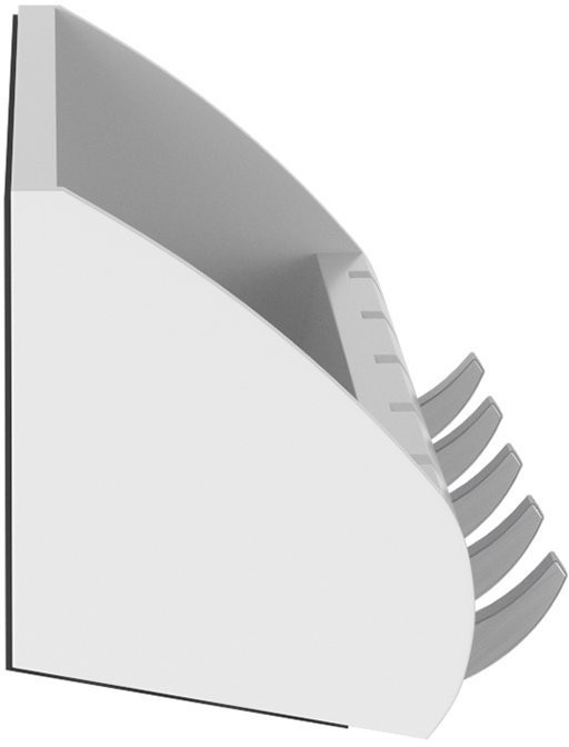 Вешалка-органайзер cubby белая (72235)