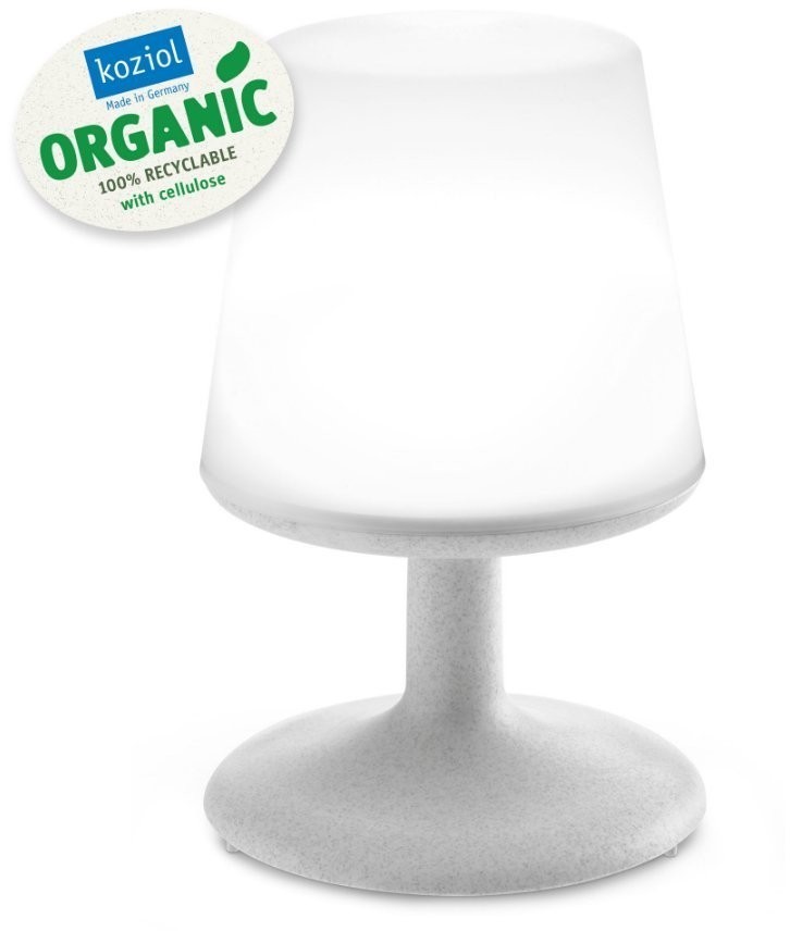 Лампа настольная light to go, organic, серая (67270)
