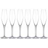 Набор бокалов для шампанского "loxia" из 6шт 210мл Crystal Bohemia (669-385)