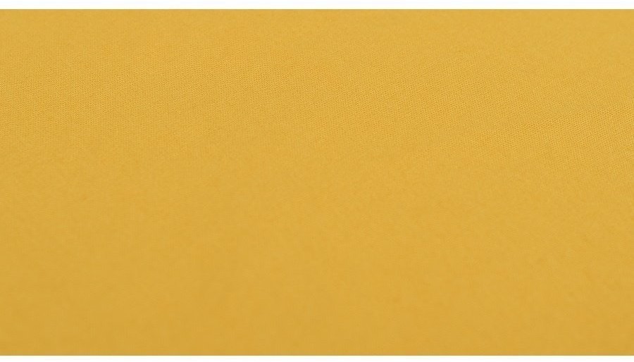 Простыня горчичного цвета из органического стираного хлопка из коллекции essential, 180х270 см (69391)