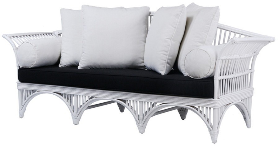 Диван TMDSea, Ротанг, Black, ROOMERS FURNITURE