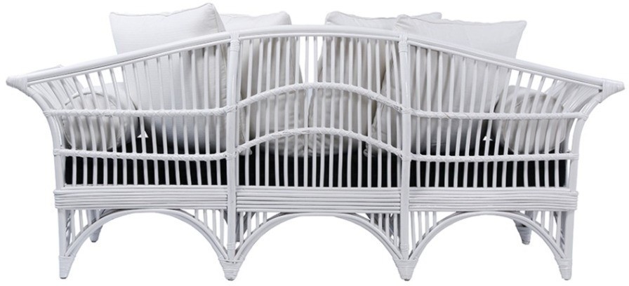 Диван TMDSea, Ротанг, Black, ROOMERS FURNITURE