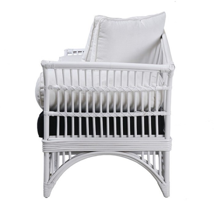 Диван TMDSea, Ротанг, Black, ROOMERS FURNITURE