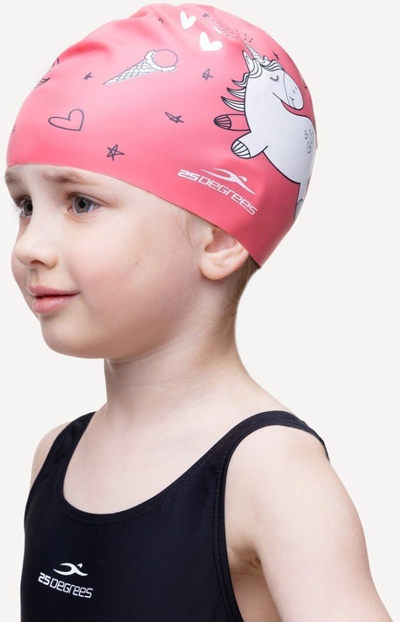 Шапочка для плавания Pony Pink, силикон, детский (2104926)