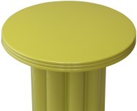 Столик приставной vivlend, D43 см, лайм (78651)