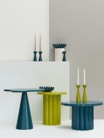 Столик приставной vivlend, D43 см, лайм (78651)