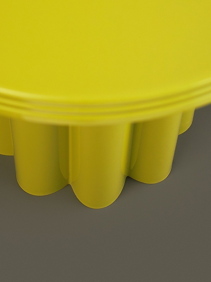 Столик приставной vivlend, D43 см, лайм (78651)