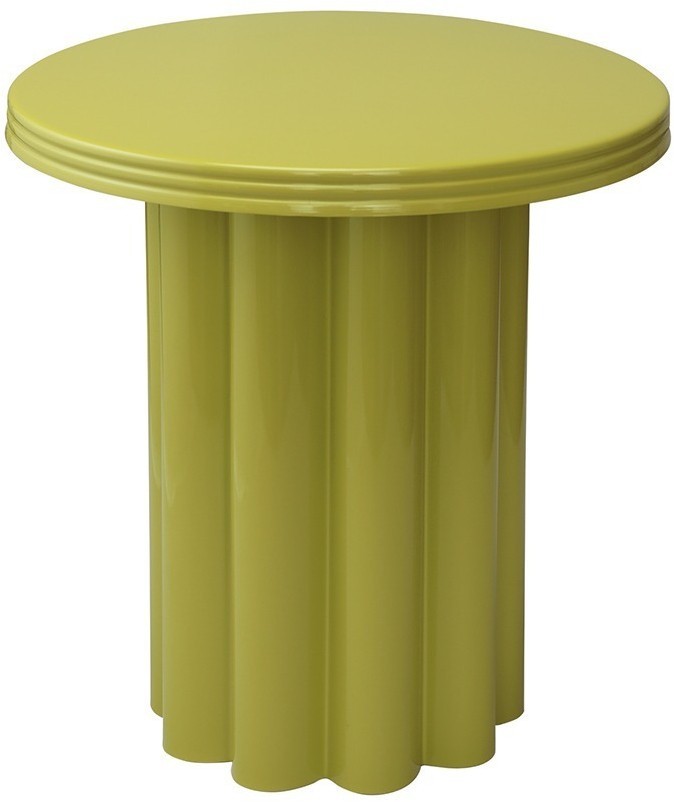Столик приставной vivlend, D43 см, лайм (78651)