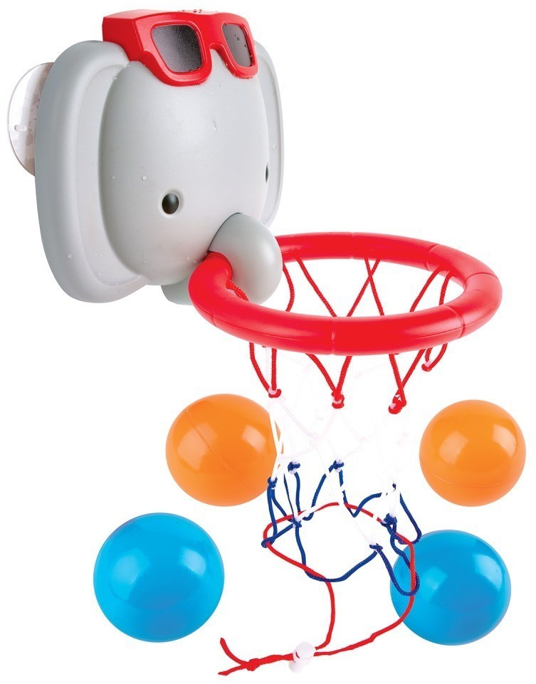 Игрушка для купания в ванной Баскетбольное кольцо Слоник (E0221_HP)