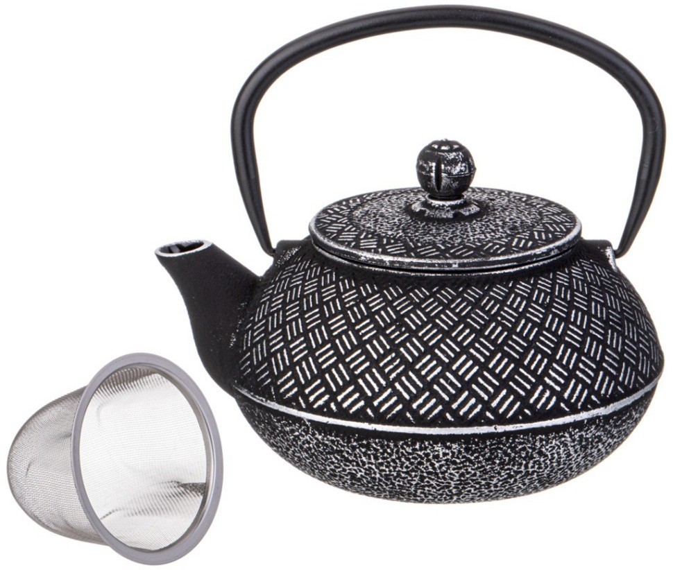 Заварочный чайник чугунный с эмалированным покрытием внутри 800 мл Lefard (734-094)