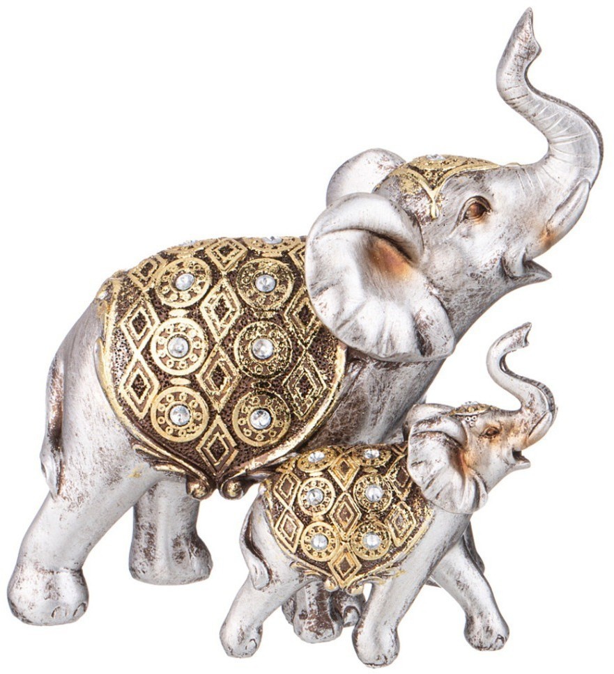 Фигурка декоративная "слоны" 17,5*10,5*18,6 см Lefard (146-1783)