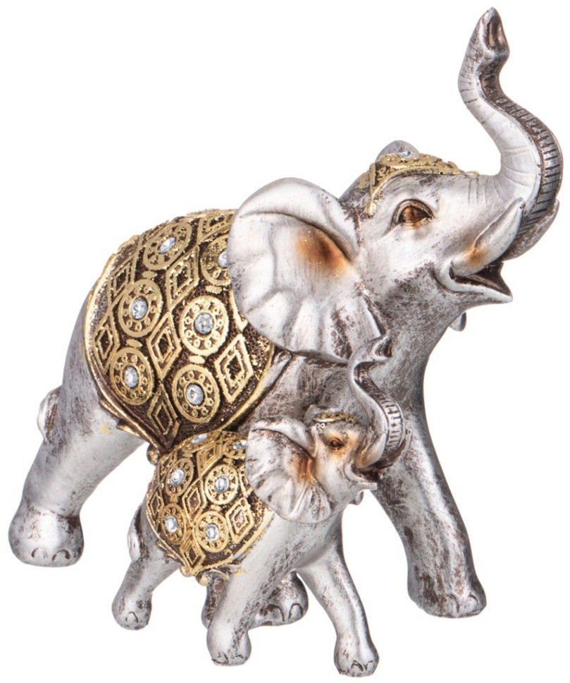 Фигурка декоративная "слоны" 17,5*10,5*18,6 см Lefard (146-1783)