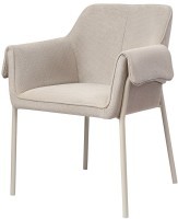 Стул aline, шенилл, серо-бежевый/бежевый (79030)