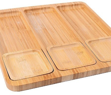 Поднос менажница деревянная MAYER BOCH (28319)