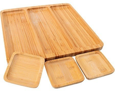 Поднос менажница деревянная MAYER BOCH (28319)