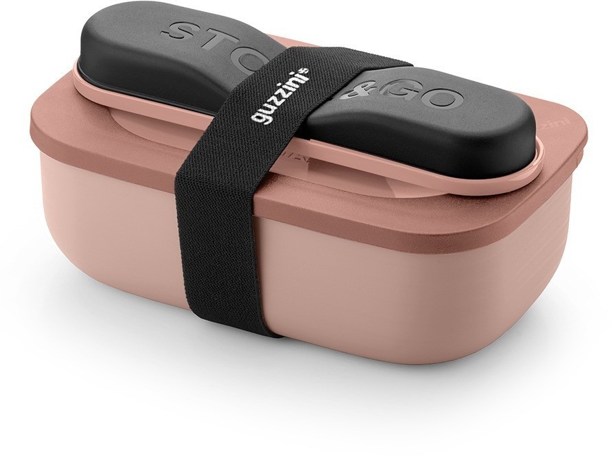 Набор из ланч-бокса и приборов store & go, розовый (79090)