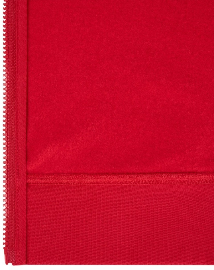 Флисовое худи на молнии JOGEL ESSENTIAL Cotton Fleece FZ Hoodie, красный (2122130)