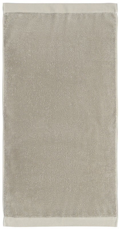 Полотенце для рук бежево-серого цвета из коллекции essential, 50х90 см (79187)