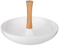 Блюдо lefard &quot;native&quot; с дерев. ручкой 25*25*16,5 см (761-090)