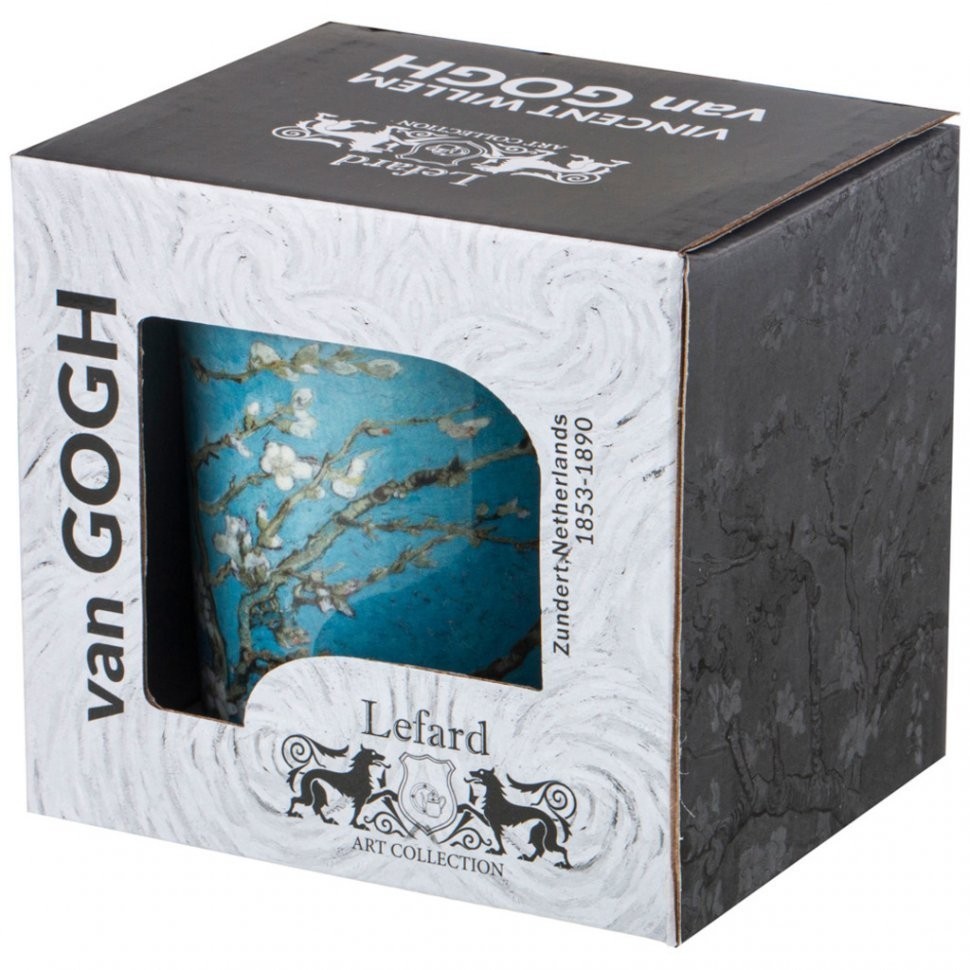 Кружка "цветущие ветки миндаля" (в. ван гог) 420 мл Lefard (104-651)