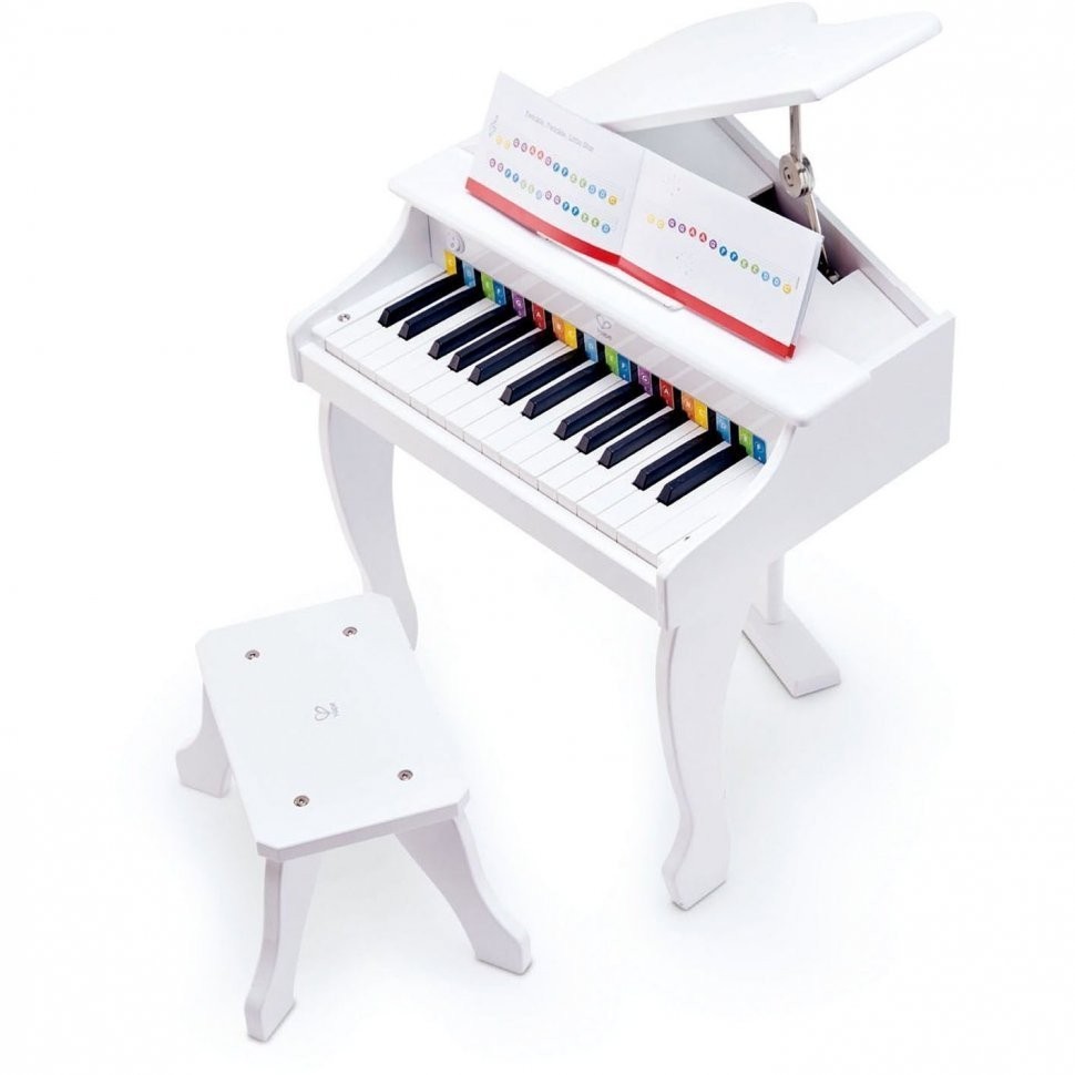 Музыкальная игрушка Рояль Делюкс, белый (E0338_HP)