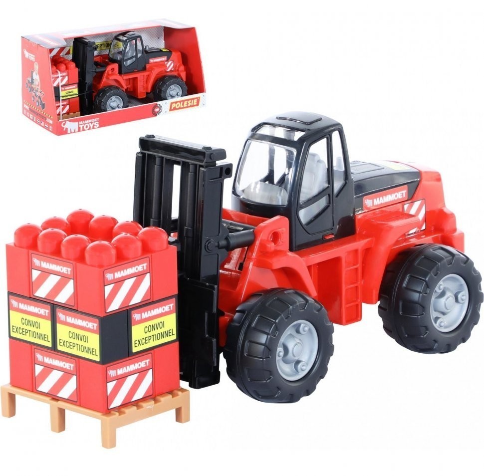 Автокар + конструктор (15 элементов) (в коробке) (56856_PLS)