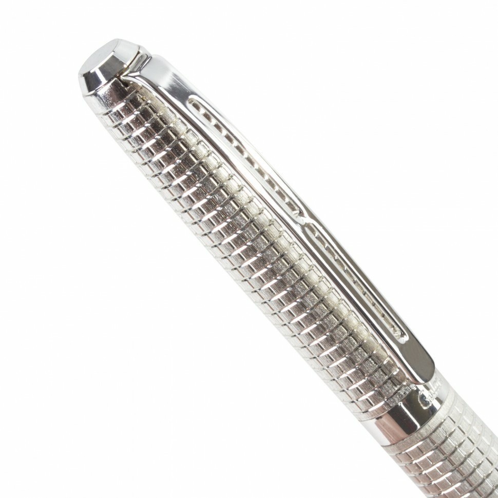 Ручка подарочная шариковая Galant Royal Platinum корпус серебристый синяя 140962 (90783)