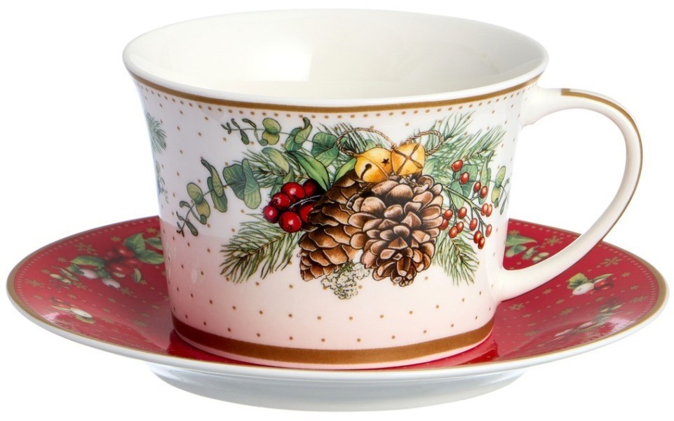 Чайный набор lefard "celebration" на 2 пер. 4 пр. 250 мл (760-817-1)