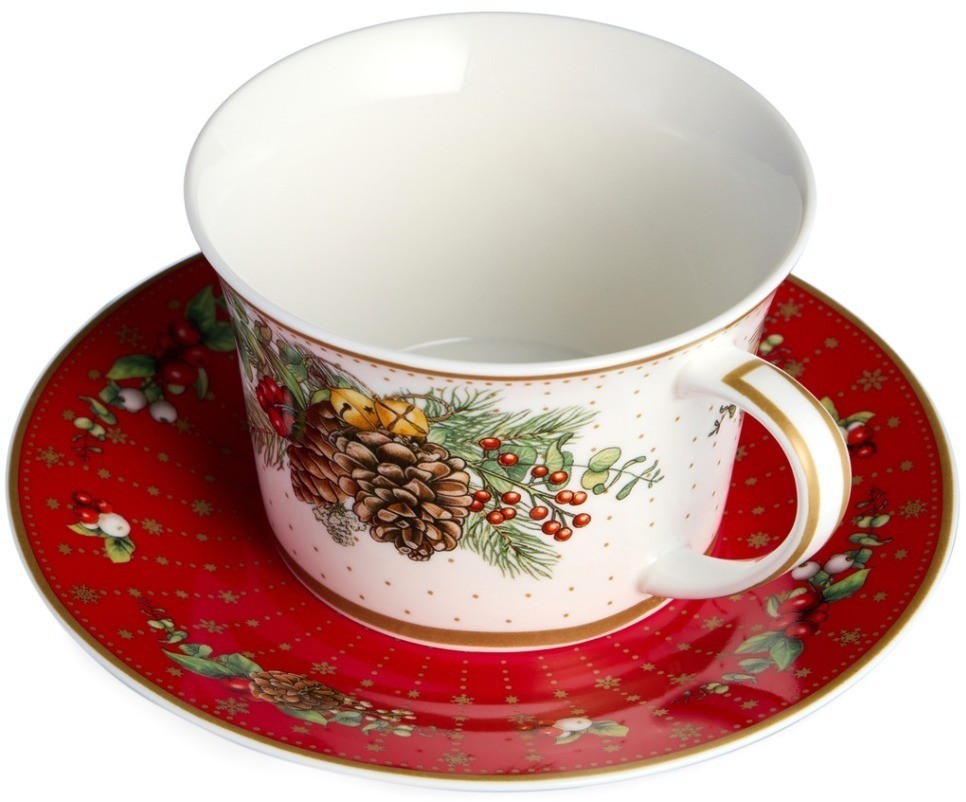 Чайный набор lefard "celebration" на 2 пер. 4 пр. 250 мл (760-817-1)