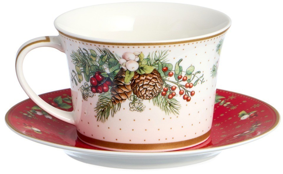 Чайный набор lefard "celebration" на 2 пер. 4 пр. 250 мл (760-817-1)