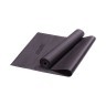 Коврик для йоги FM-101, PVC, 173x61x0,3 см, черный (129869)