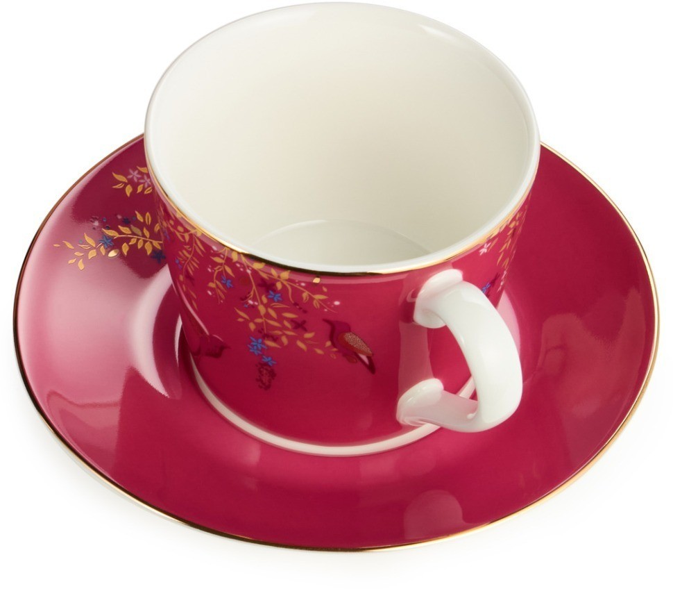 Чайная пара  lefard "golden birds" 220 мл (419-126)