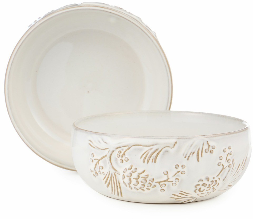 Набор салатников коллекция "pine cones", 2 шт. / 16,7*16,5*6,9 см, 1000 мл Bronco (230-518)