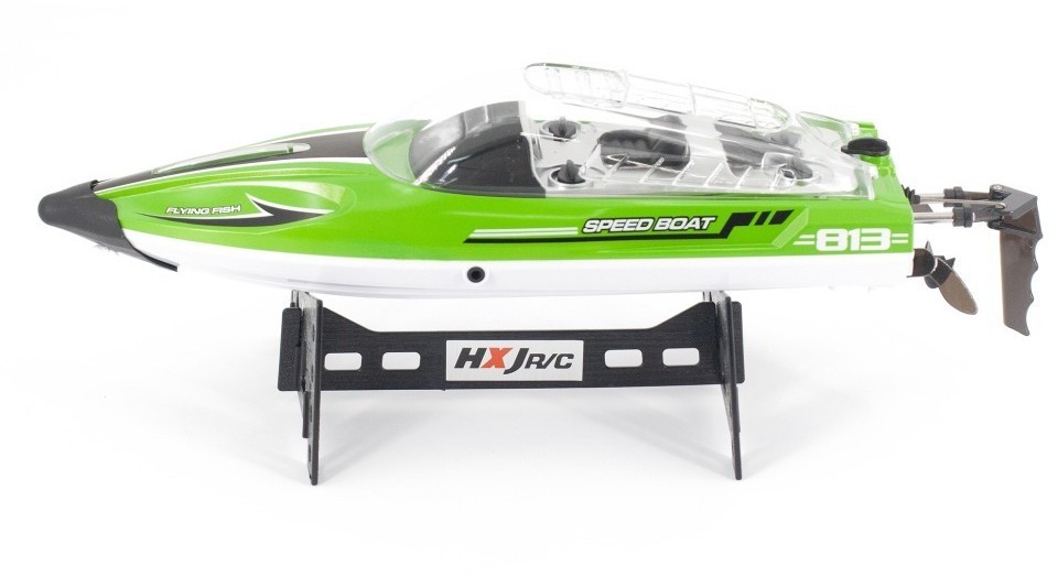Радиоуправляемый катер RARIDS (36 см, 25 км/ч) (HJ813-GREEN)