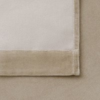 Штора из хлопкового бархата бежевого цвета из коллекции essential, 150х290 см (76955)