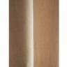 Штора из хлопкового бархата бежевого цвета из коллекции essential, 150х290 см (76955)