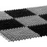 Грязезащитный коврик Vortex Травка 42х56 см черно-серый 23005 (63022)