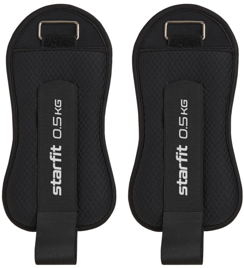 Утяжелители универсальные WT-503, 0,5 кг, черный (2108855)