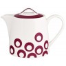 Чайник A2114937, фарфор, white, purple, MIKASA
