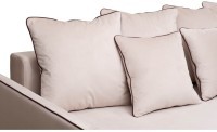 Диван Mores(K)кант трехмест.раскл. велюр беж. Colton 002-BEG 226*103*94 (TT-00011013)