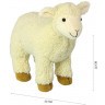 Мягкая игрушка "Маленькая овечка", 23см, серия «Животный мир» (K8727-PT)