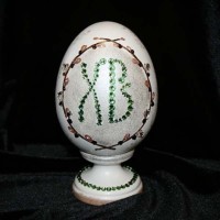 Картина Яйцо Пасха с кристаллами Swarovski (1612)