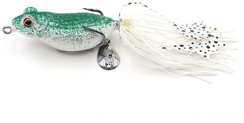 Лягушка-незацепляйка Namazu FROG с лапками, 65 мм, 16 г, цвет 03, YR Hooks (BN) #2 N-FL65-16-03 (87605)
