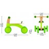 4-х колесный скутер - каталка для детей "Ралли", зеленый (E0101_HP)