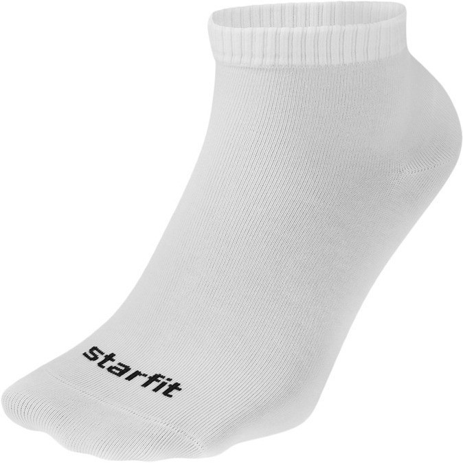 Носки спортивные STARFIT Charge, белый, р. 39-42, 5 пар (2126327)
