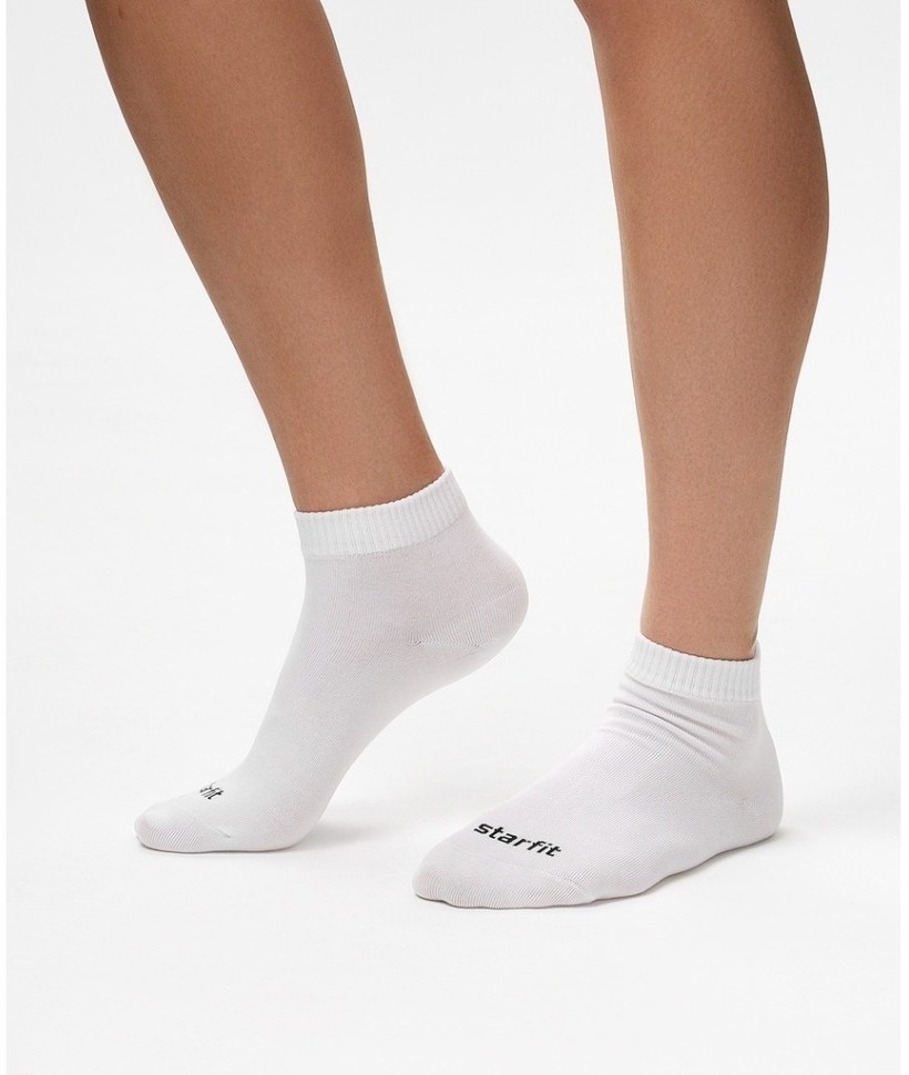 Носки спортивные STARFIT Charge, белый, р. 39-42, 5 пар (2126327)