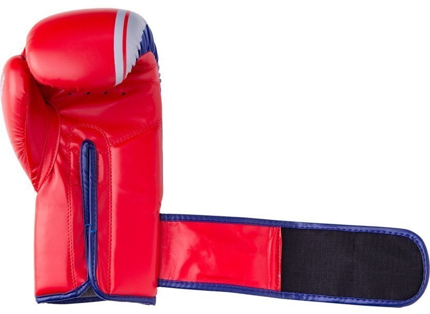 Перчатки боксерские Knockout BGK-2266, 10oz, к/з, красный (678324)